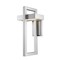Z-Lite Luttrel 1 Light Outdoor Wall Sconce, Silver & Frosted 566B-SL-LED - alternate 1